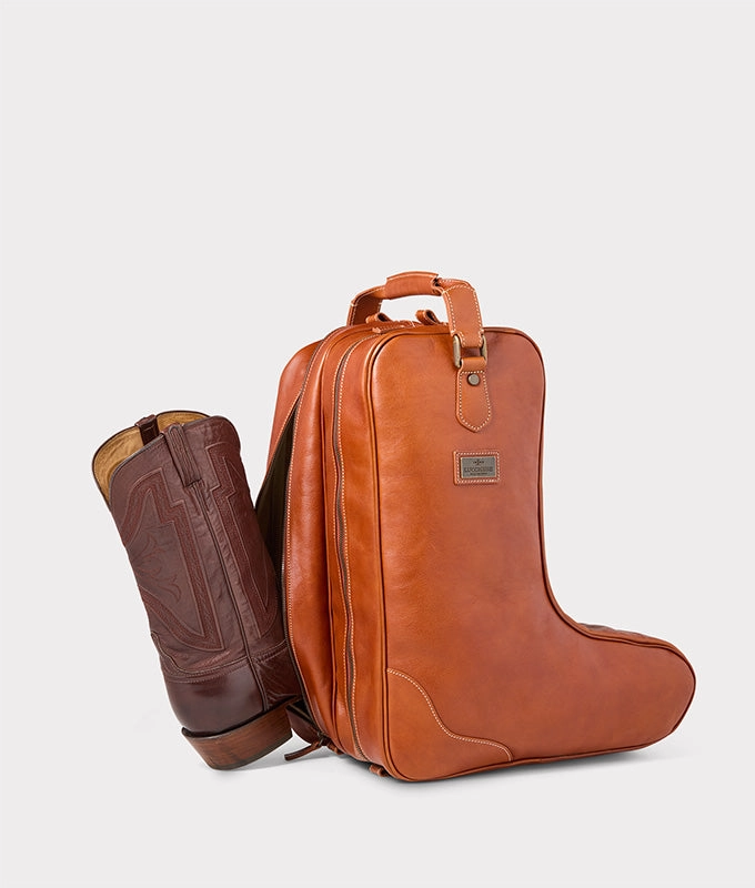 Cosimo Boot Bag :: Cognac Indian Motorcycle Boots