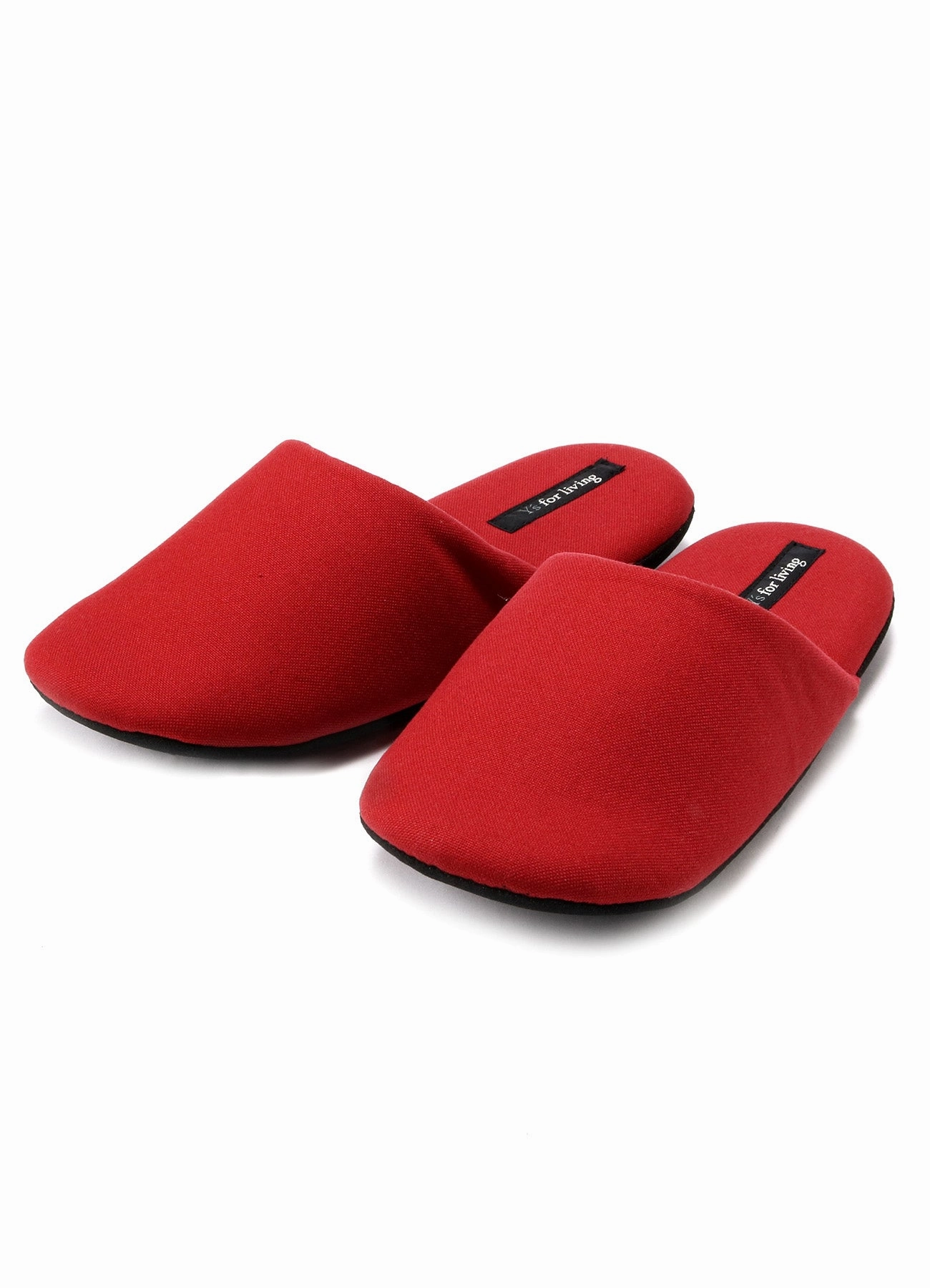 COTTON CANVAS SLIPPERS Sheepskin Mule Slippers