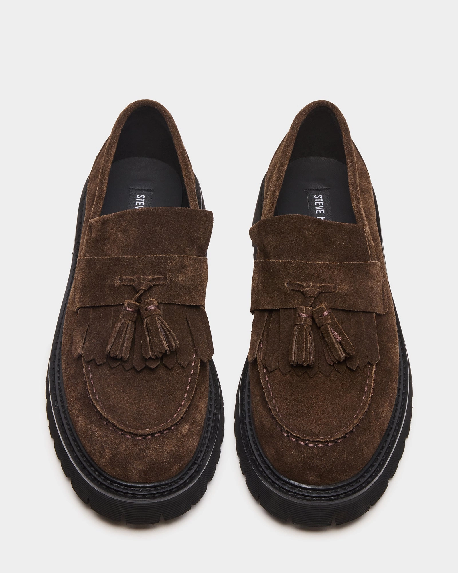 ZEV BROWN SUEDE Loafers Driving