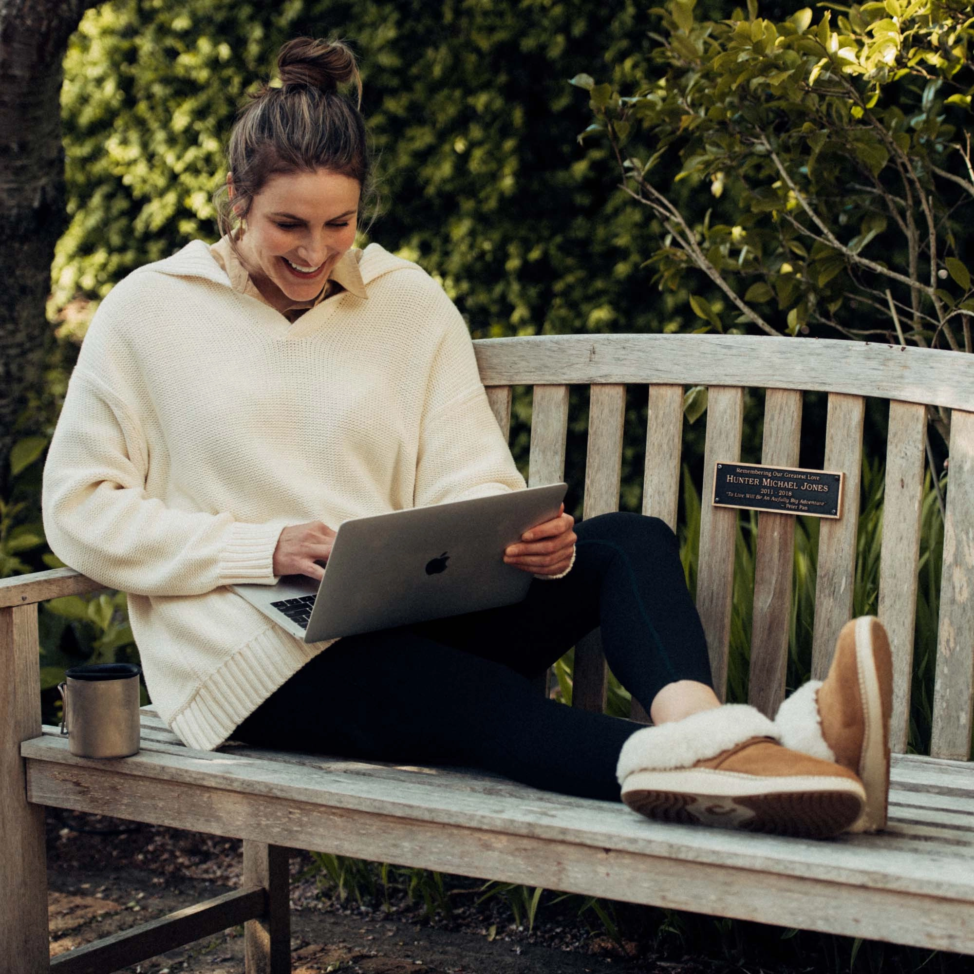 Dream Of Slippers Kui - Tan / Bone