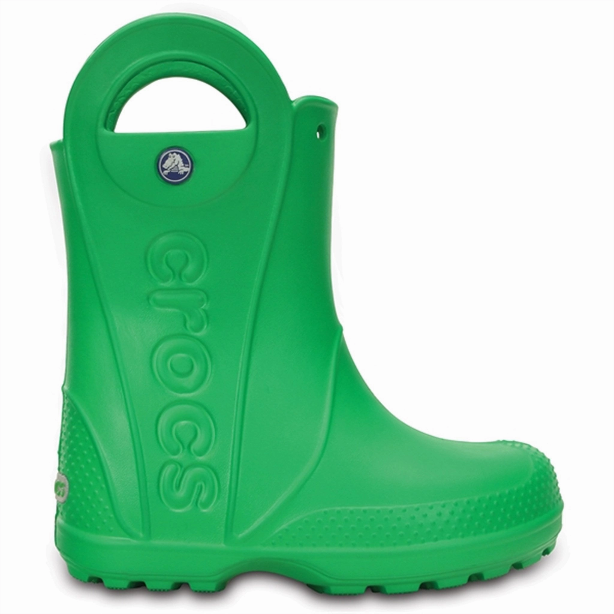 Cowgirl Boots Real Leather Crocs Handle It Rain Boots Grass Green