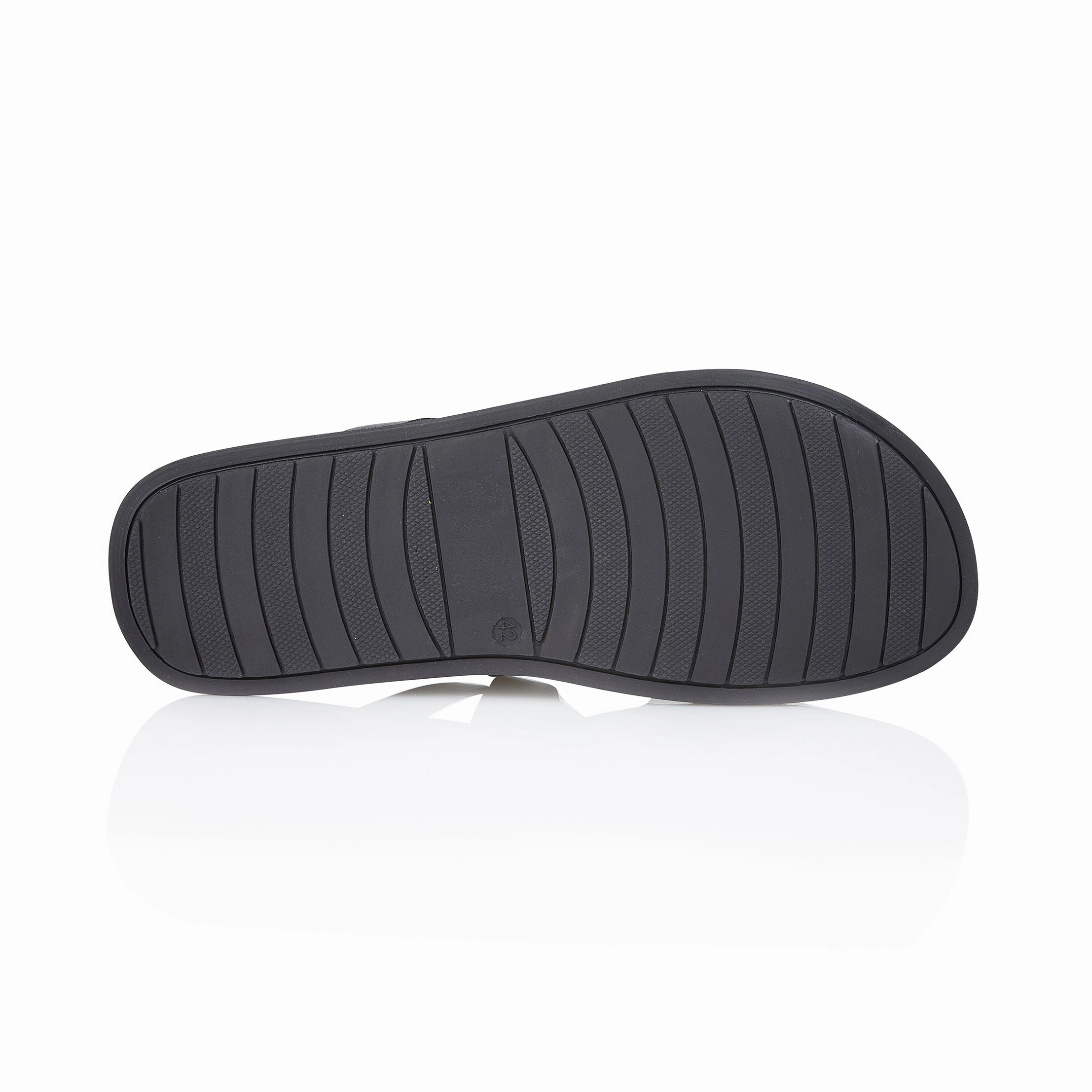 Crouchend Leather Sliders - Black Quince Sandals