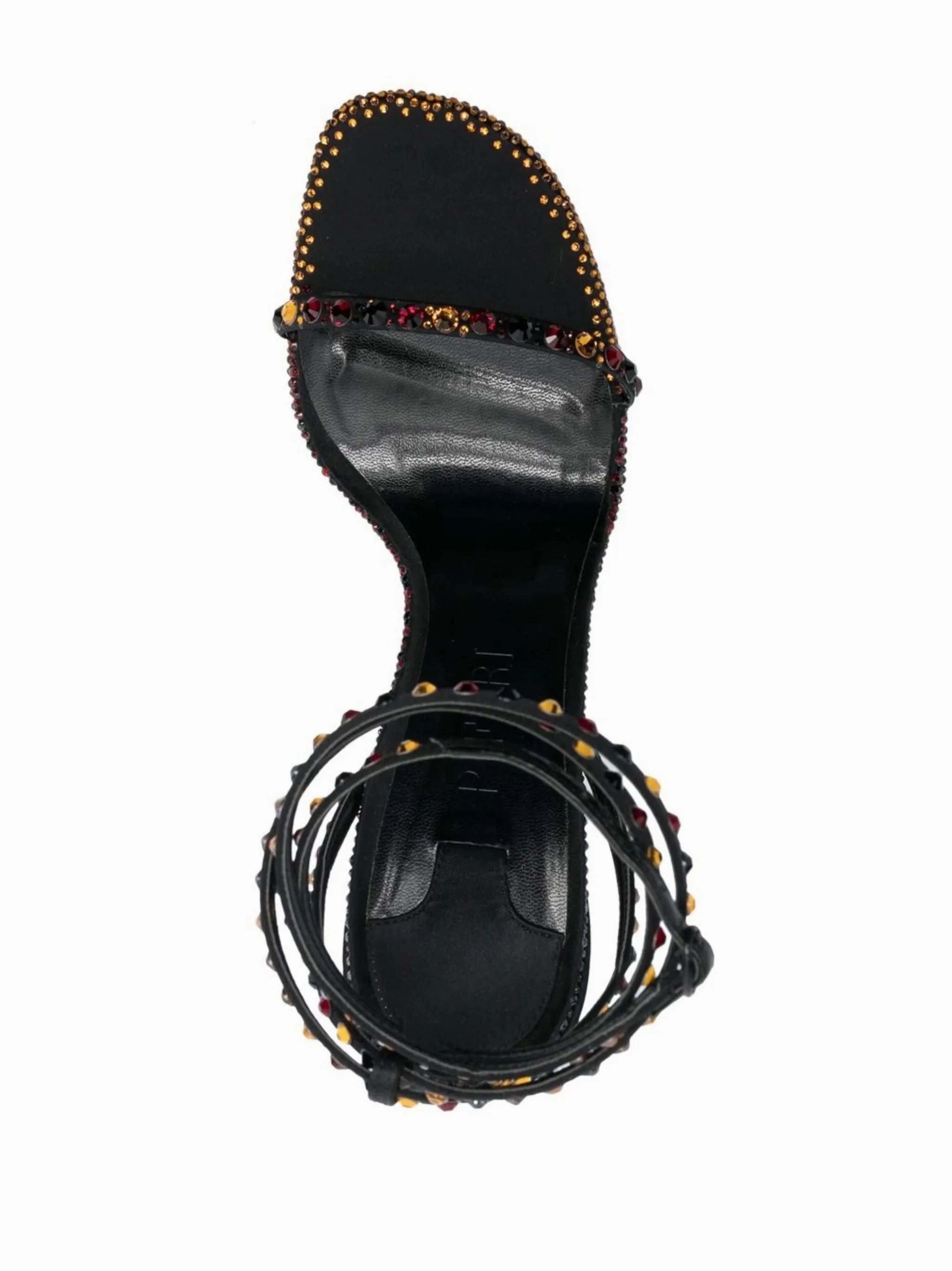 Sandals Bow crystal-embellished ankle-strap sandals