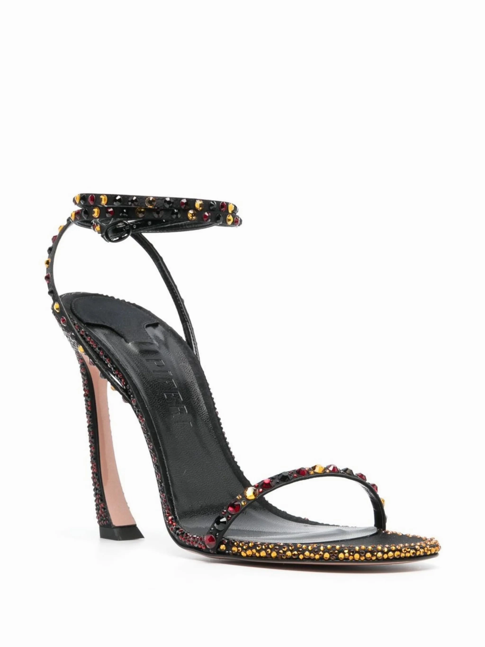 Sandals Toes crystal-embellished ankle-strap sandals