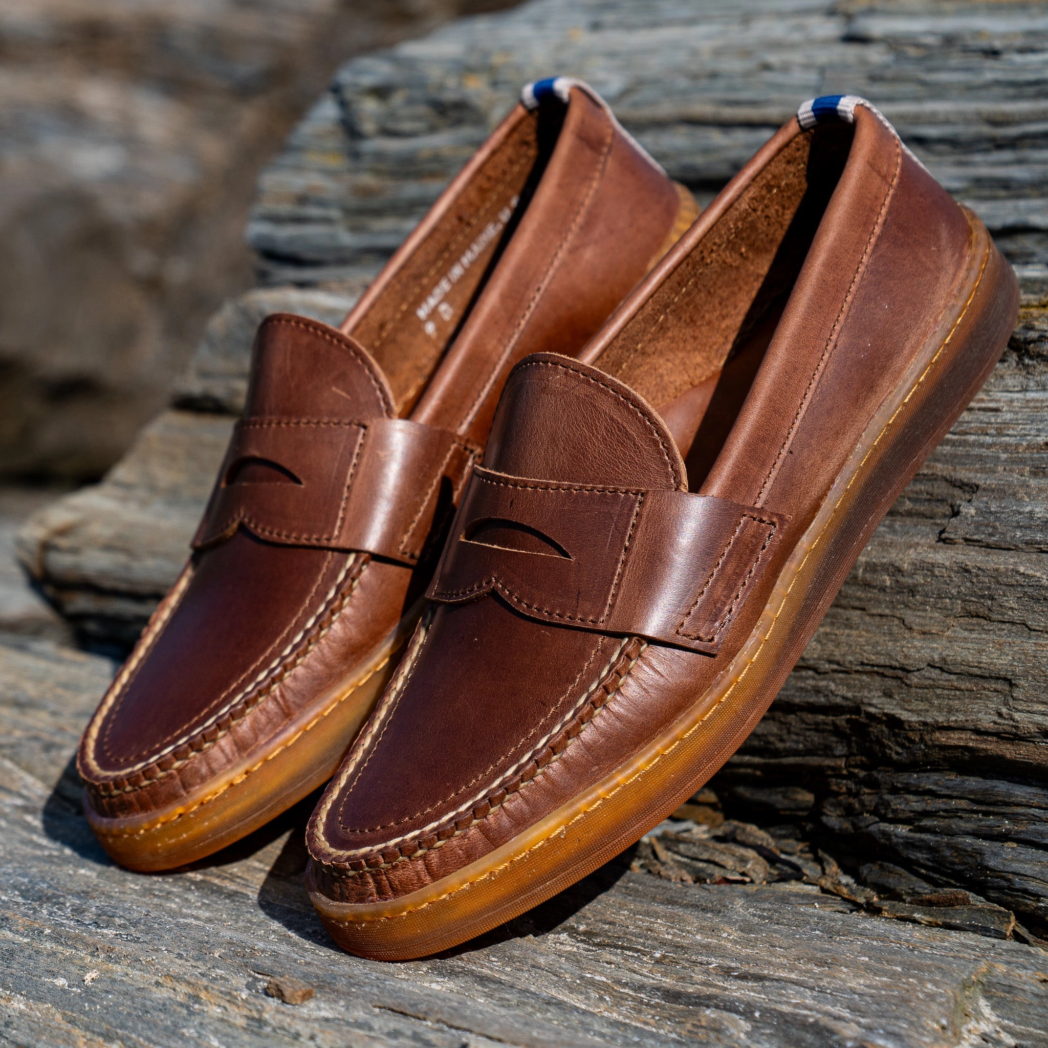Cup Sole Penny Moc - Natural Loafers Coach