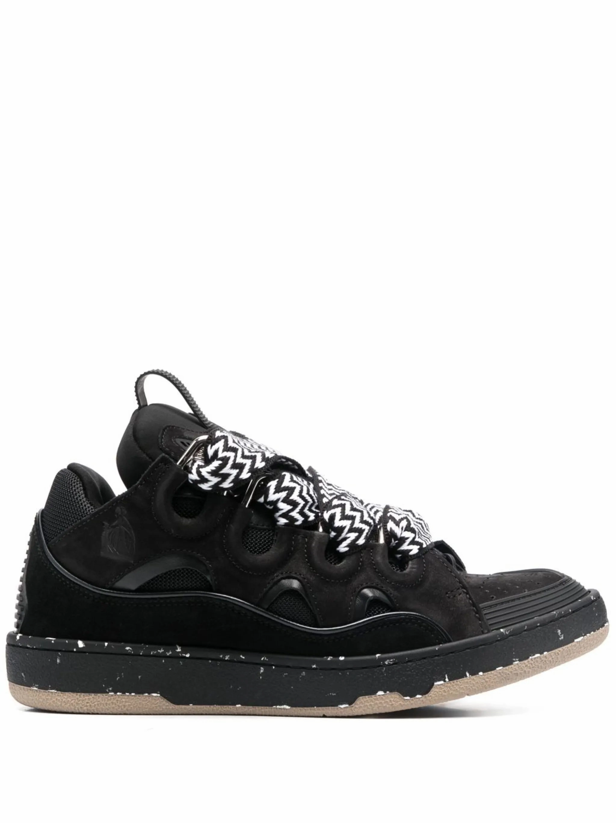 Flats Fall Shoes Curb leather sneakers