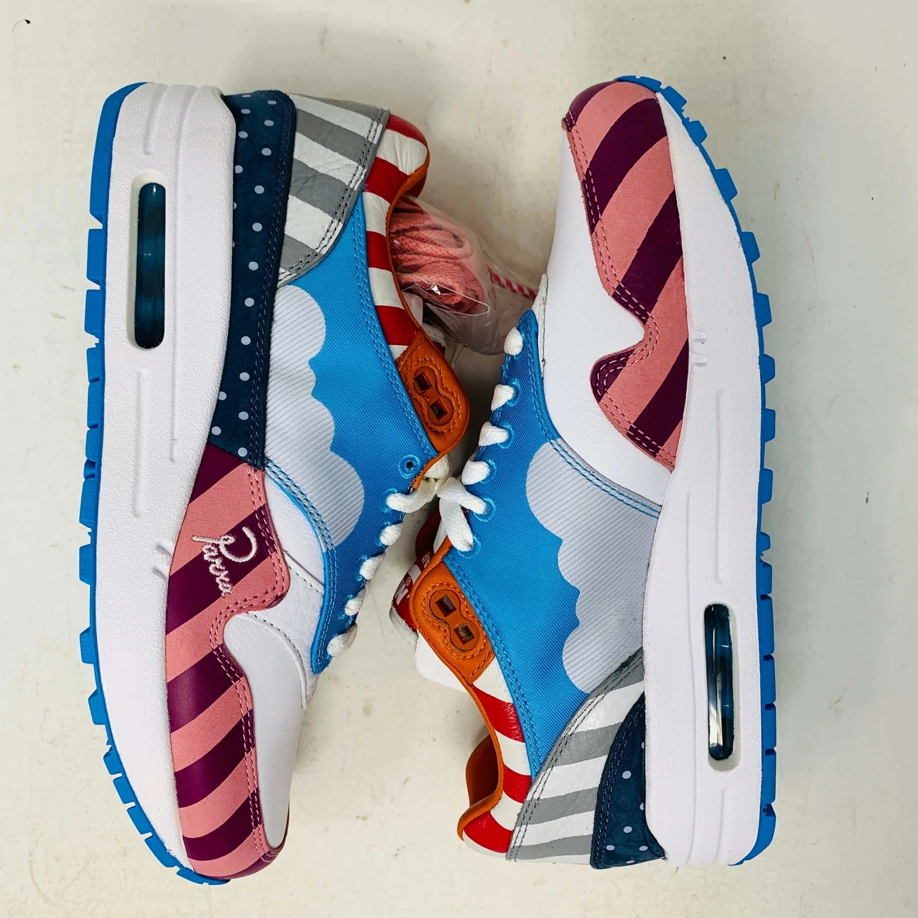 Caitlin Clark Nike Shoes Nike Air Max 1 Parra (2018) (Friends and Family)
