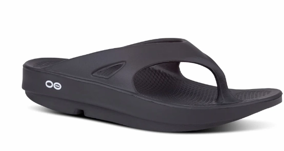 Birkenstock Jesus Sandals OOFOS 1000 OORIGINAL - BLACK