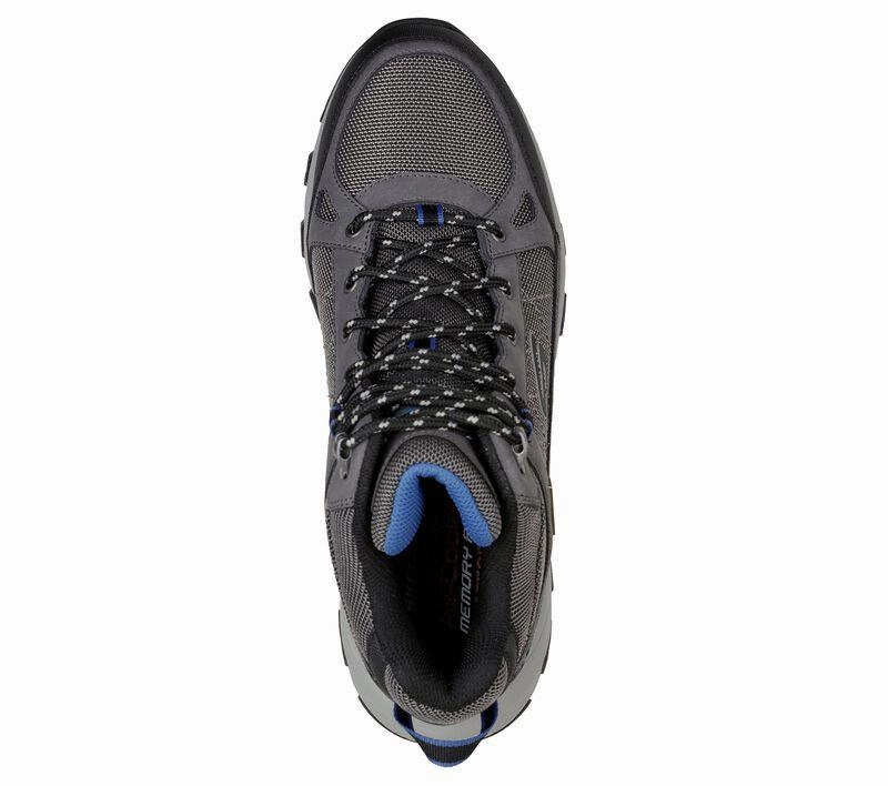 Best Waterproof Walking Boots Men's Wide Fit Skechers 204477 Selmen Melano Hiking Boots