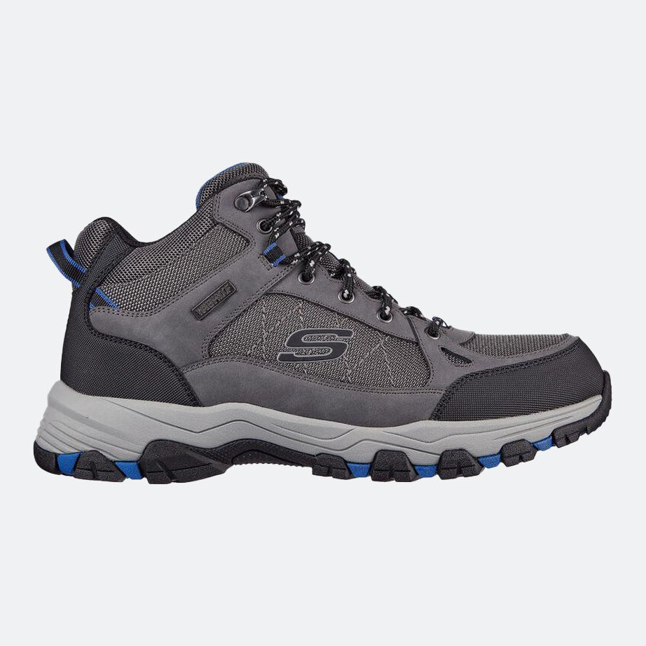 Men's Wide Fit Skechers 204477 Selmen Melano Hiking Boots Boots Uk