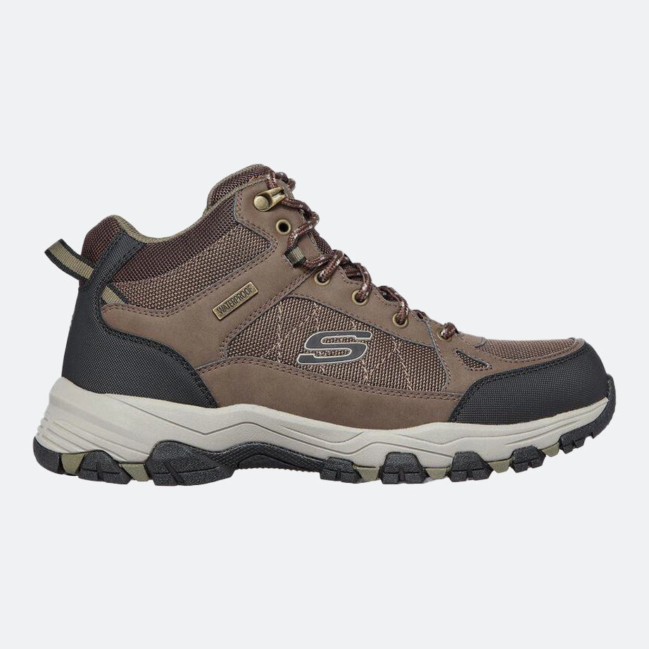 Men's Wide Fit Skechers 204477 Selmen Melano Hiking Boots Cowboy Boots For Toddlers