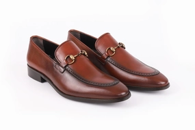 Danbury Horsebit Buckle Dress Shoes Open Toed Dress Shoes
