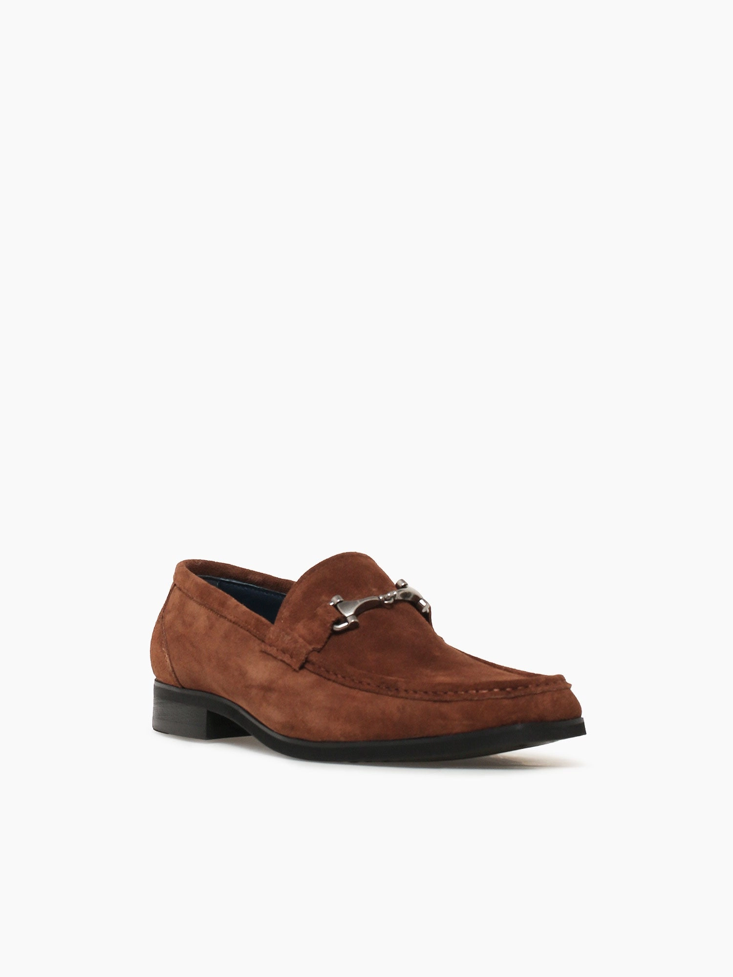 Darius Tan Suede Block Flat Shoes