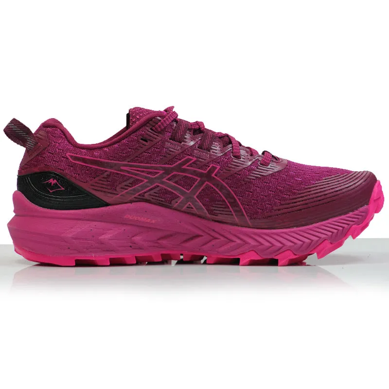 Dress Shoes Asics Womens Gel-Trabuco 10 Trail Shoe - Dried Berry/Fuchsia Red