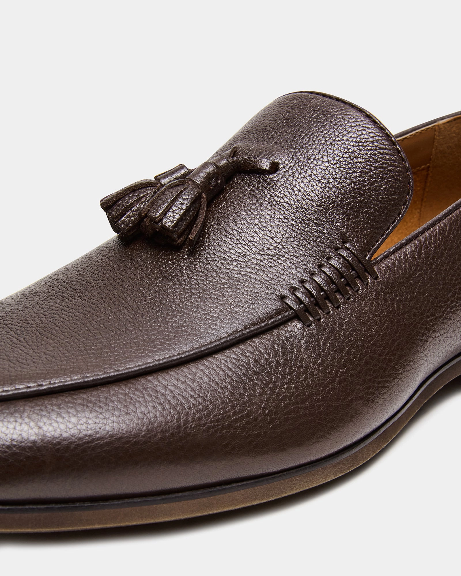 ONDRE BROWN LEATHER Franco Sarto Lucia Loafers