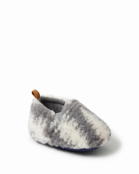 Dearfoams Baby Tree Pattern Closed Back Slippers Slippers For Indoors