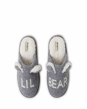 Yeezy Slippers Dearfoams Kid's Casey Lil Bear Family Scuff Slipper