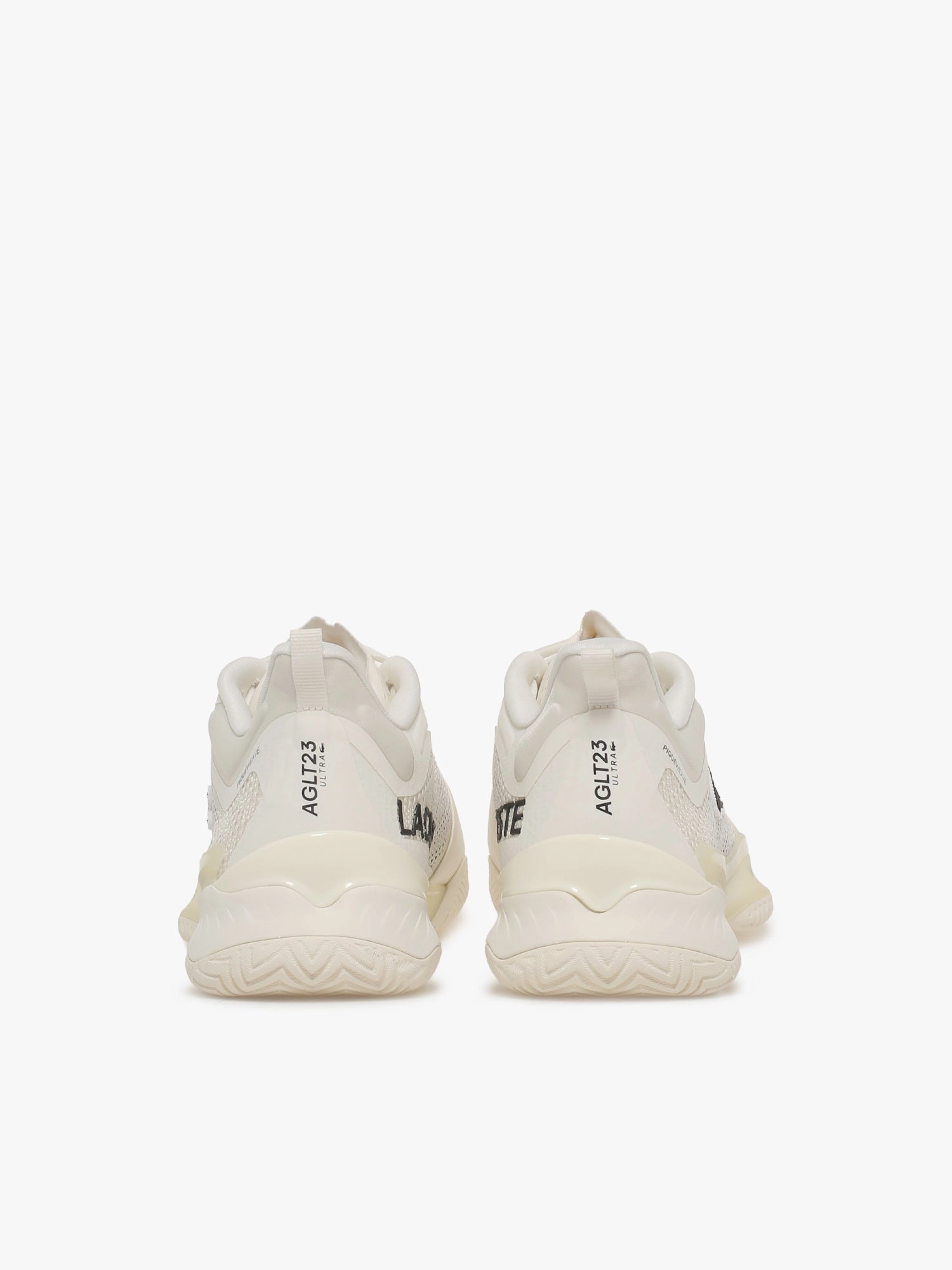 Aglt23 Ultra Offwht Offwht mesh Snake Flat Shoes