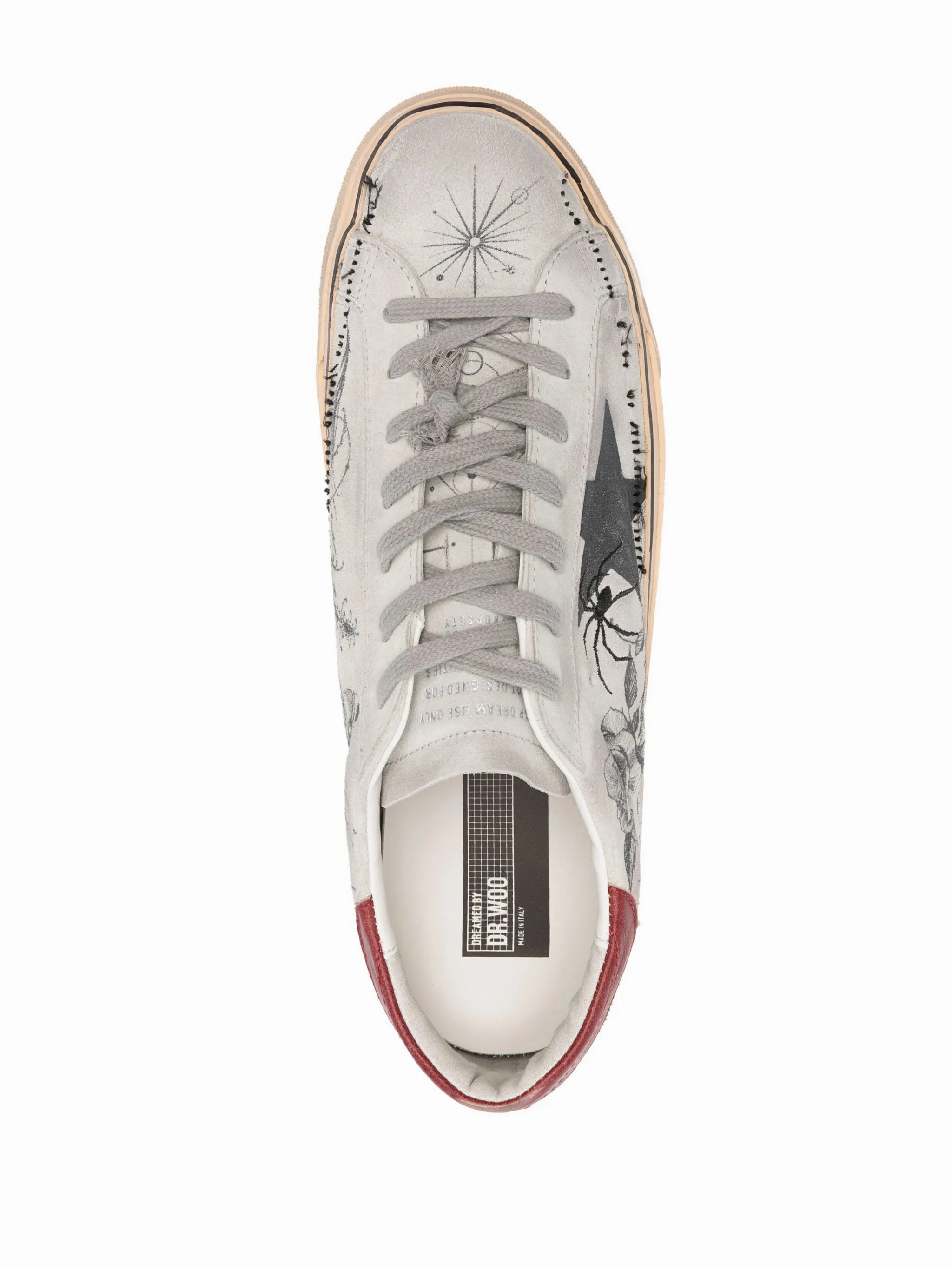 Dr Woo Super-Star suede sneakers Fly Fishing Flats Shoes