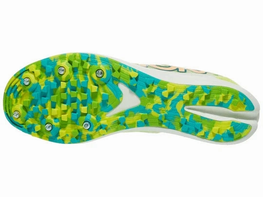 Best Shoes For Tennis Hoka | U Crescendo XC | Unisex Spike | Lettuce/Electric Lime