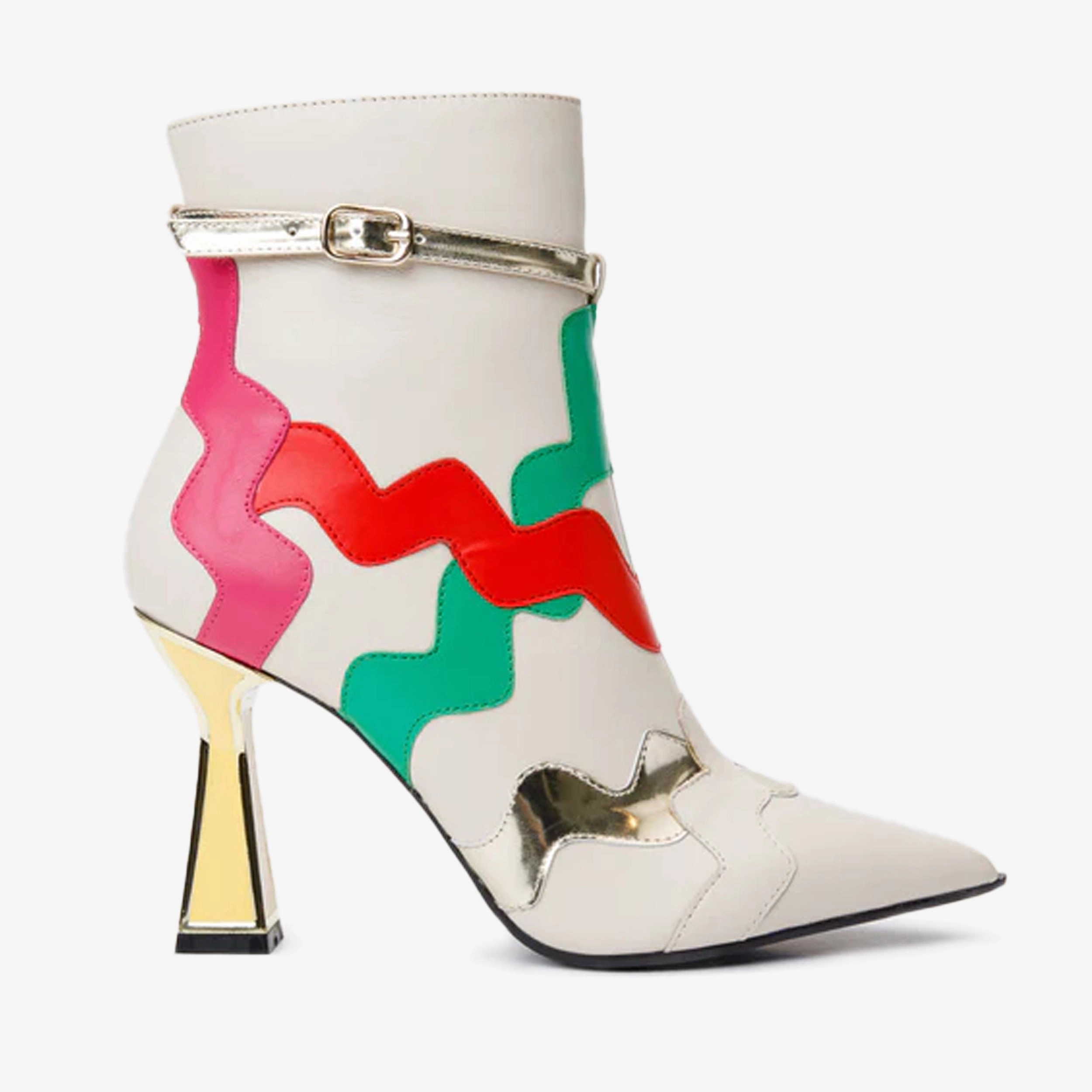 Boots Equine The Tario Cream Leather Ankle Women Boot