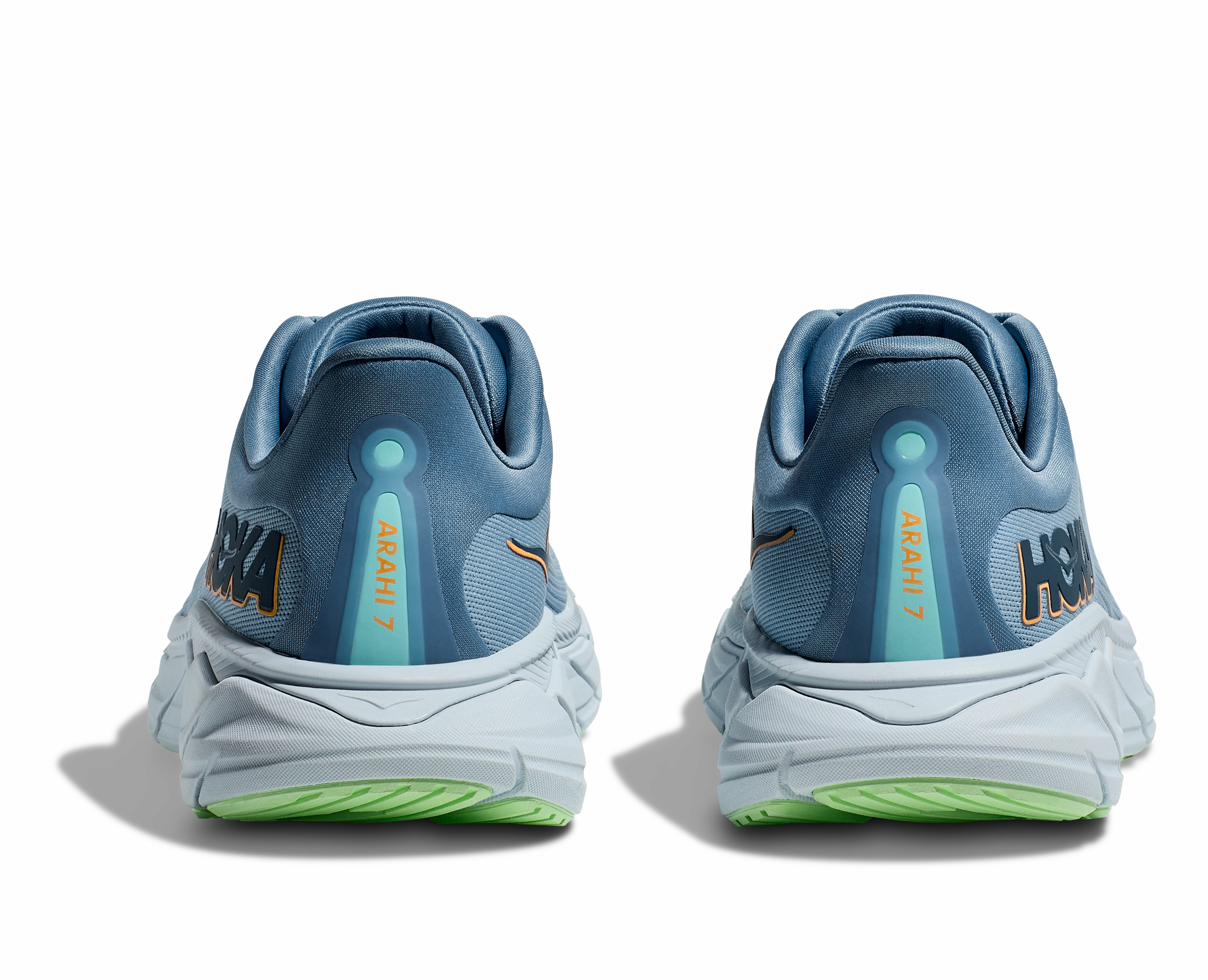 Hoka Mens Arahi 7 Wide - Shadow / Dusk (1147870-SSK) 1 Inch Flat Shoes