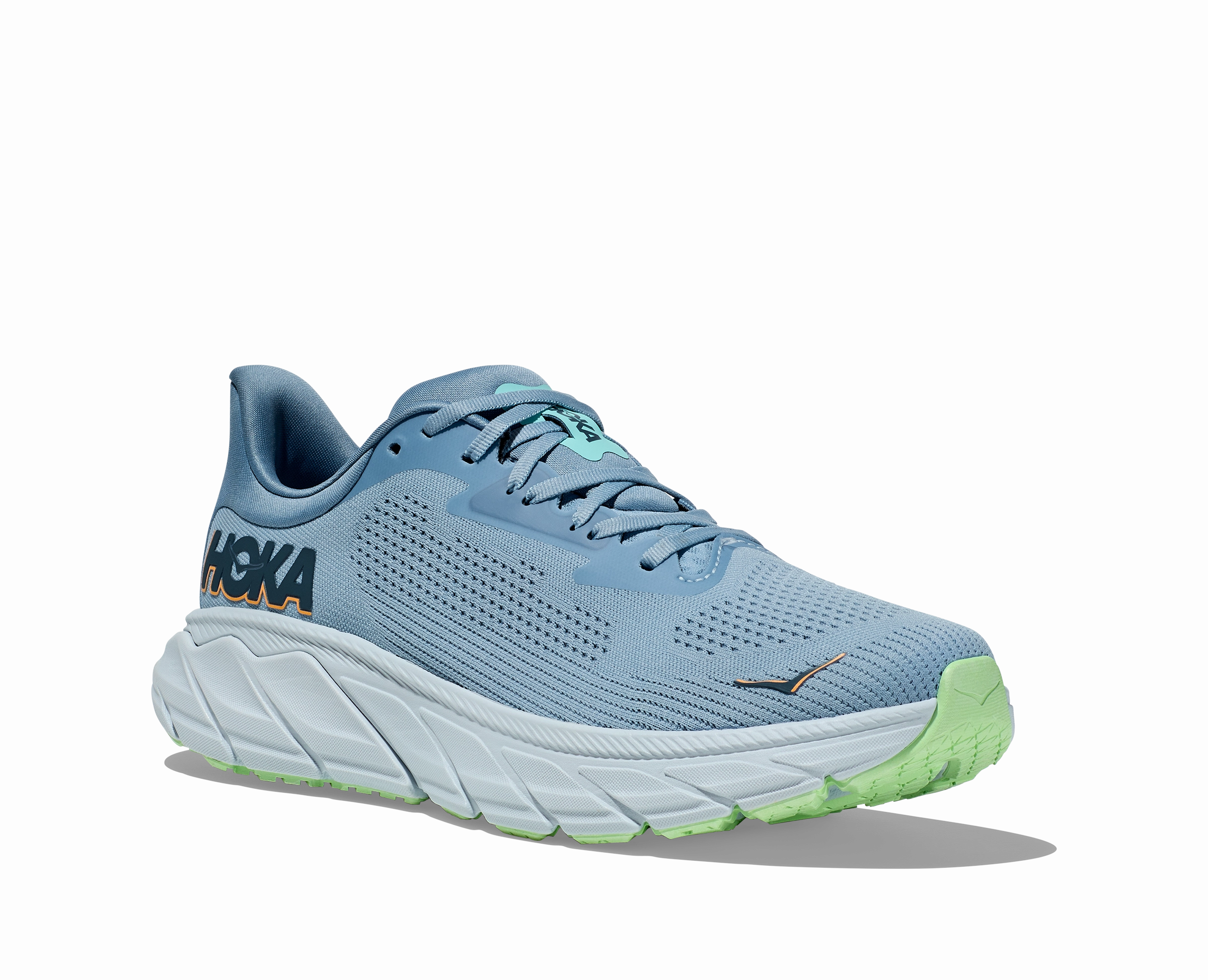 Hoka Mens Arahi 7 Wide - Shadow / Dusk (1147870-SSK) Mtb Flat Shoes With Boa