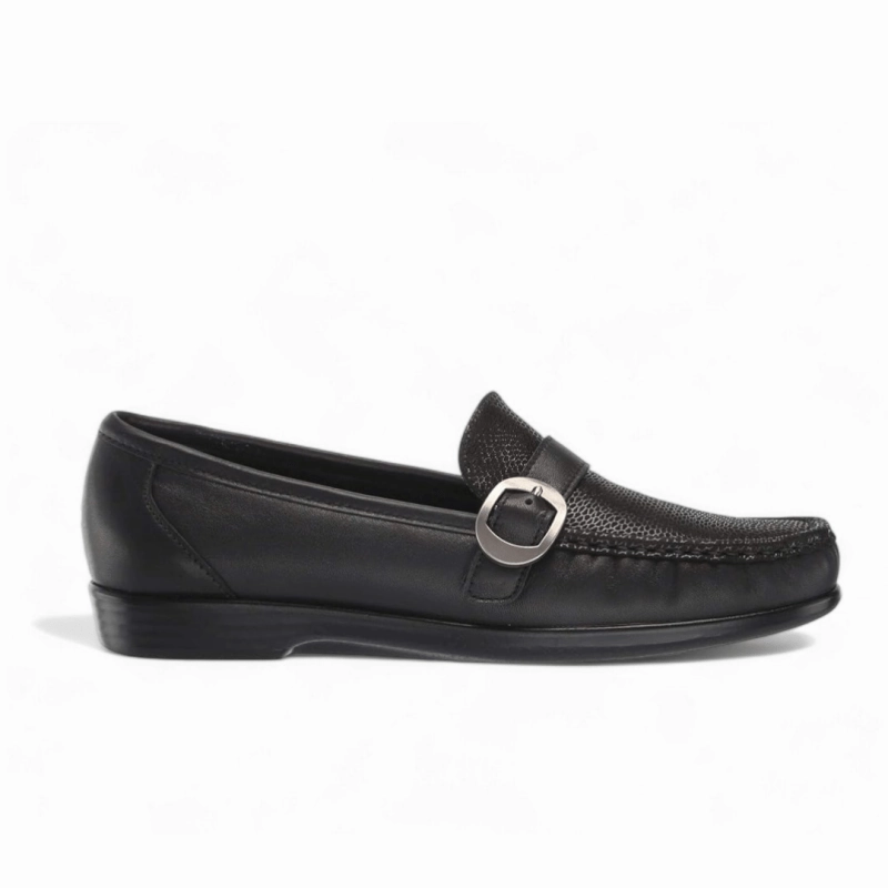 SAS Women's Lara Slip On Loafer - Black Marsh Jolene Loafers