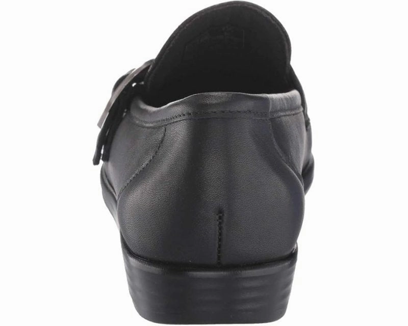 SAS Women's Lara Slip On Loafer - Black Marsh Loafers Baltimore Md