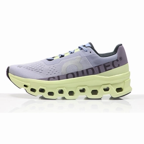 On CloudMonster Women's Running Shoe - Nimbus/Hay Run Shoes