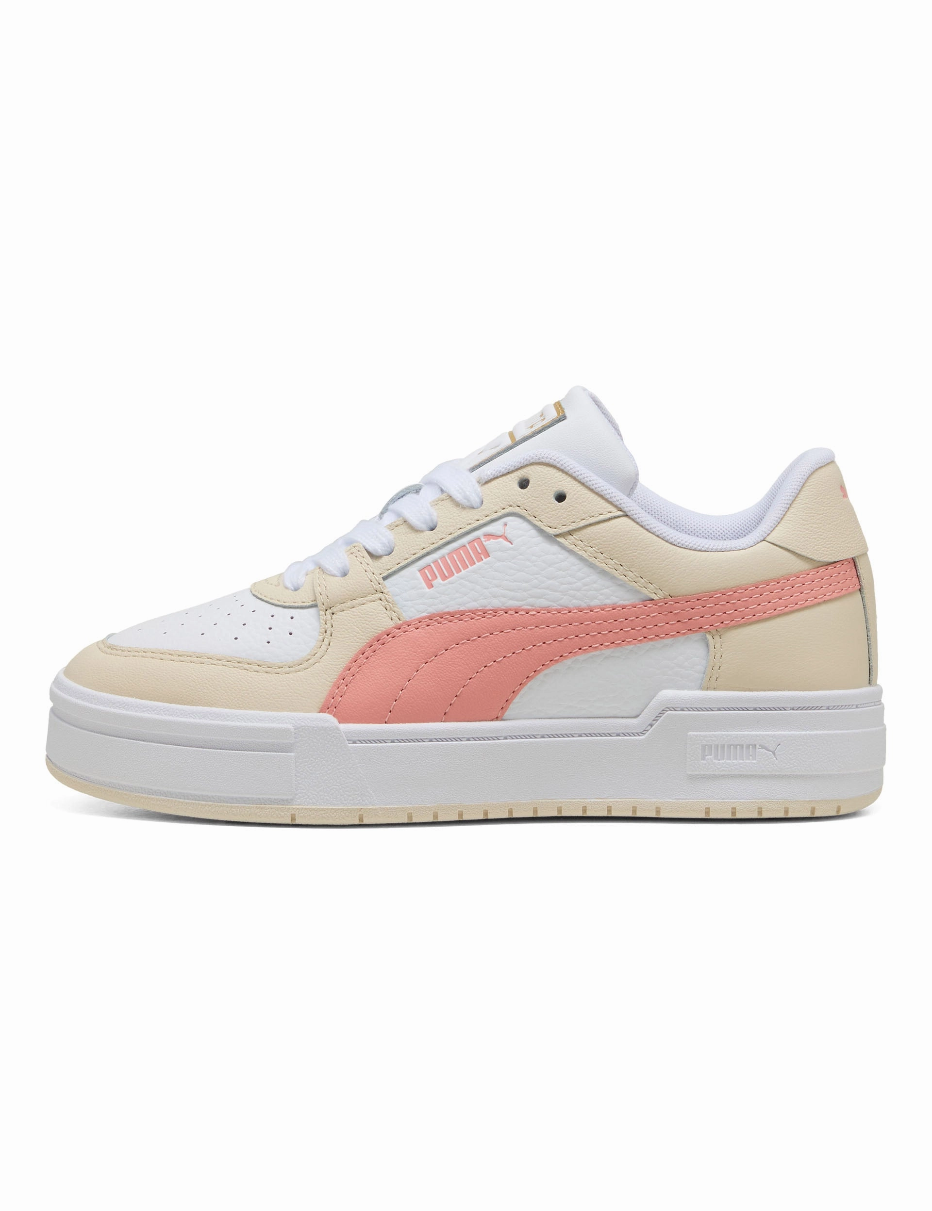 CA Pro Classic II Sneakers - White/Alpine Snow/Pink Fruit Ortholite Puma Shoes