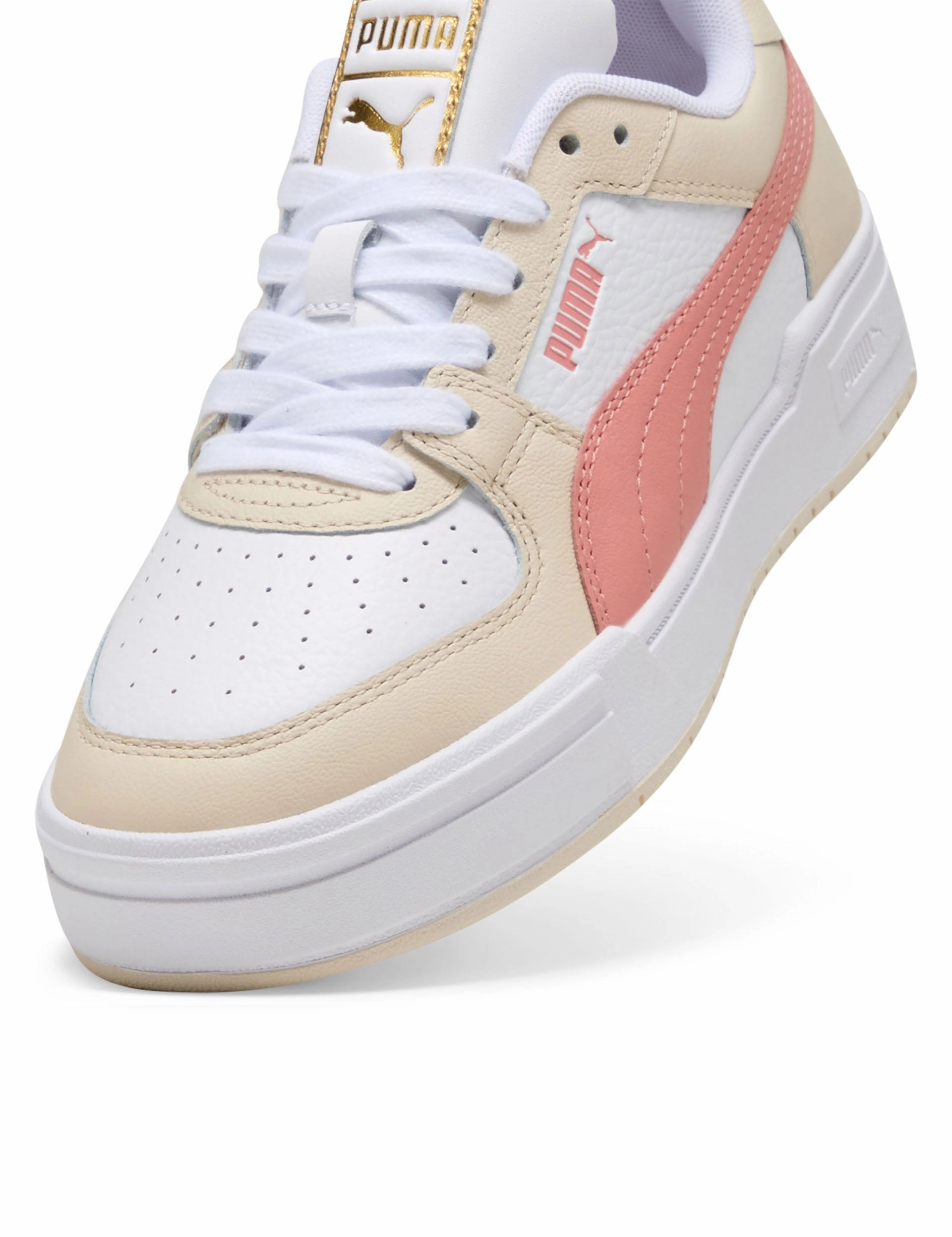 CA Pro Classic II Sneakers - White/Alpine Snow/Pink Fruit Puma Scuderia Ferrari Neo Cat Motorsport Shoes
