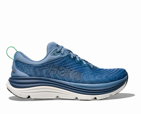 Net Worth Men's Hoka Gaviota 5 (Downpour/Thunder Cloud)
