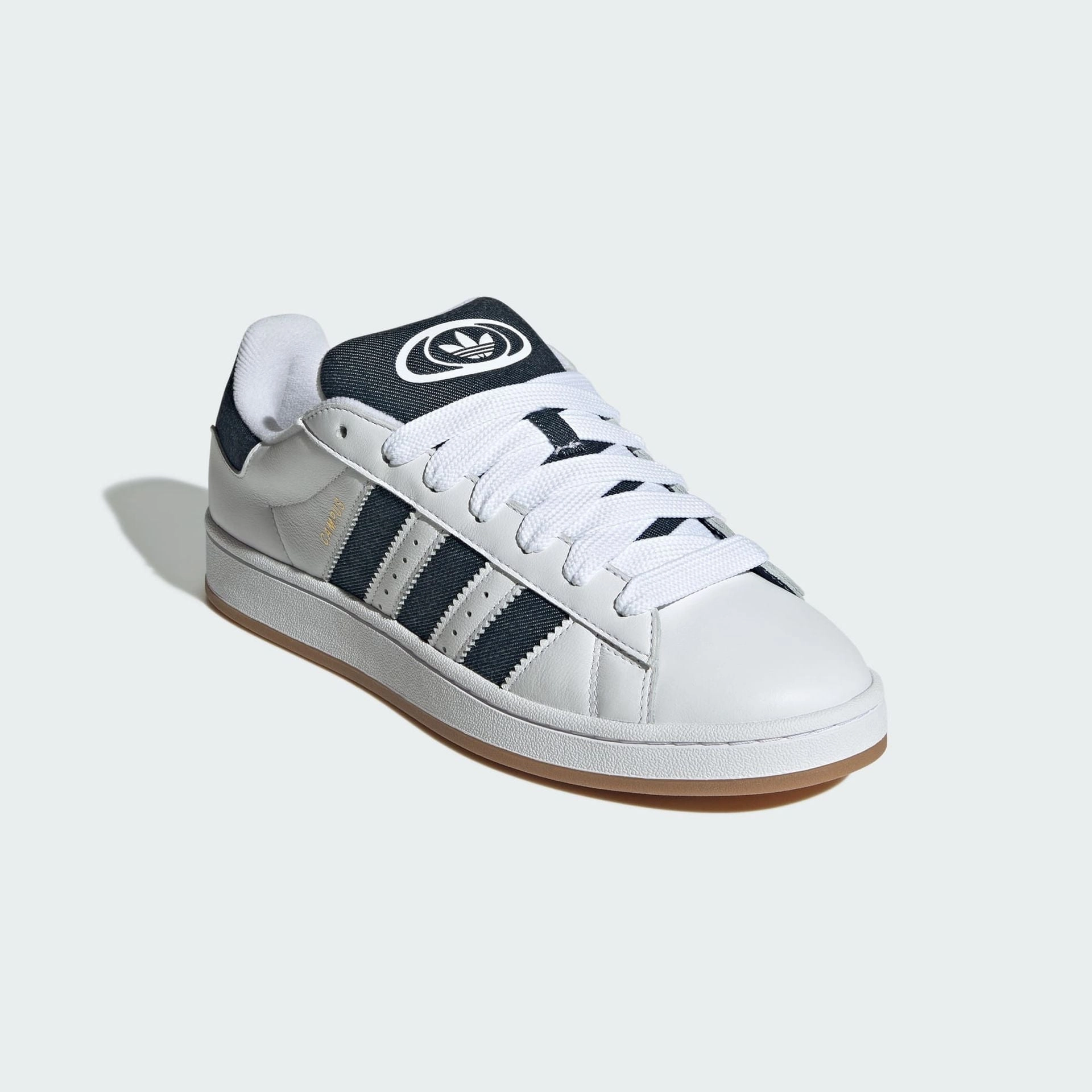 Adidas Copa Mundial Soccer Shoe CAMPUS 00S SHOES - Cloud White / Night Indigo / Gold Metallic