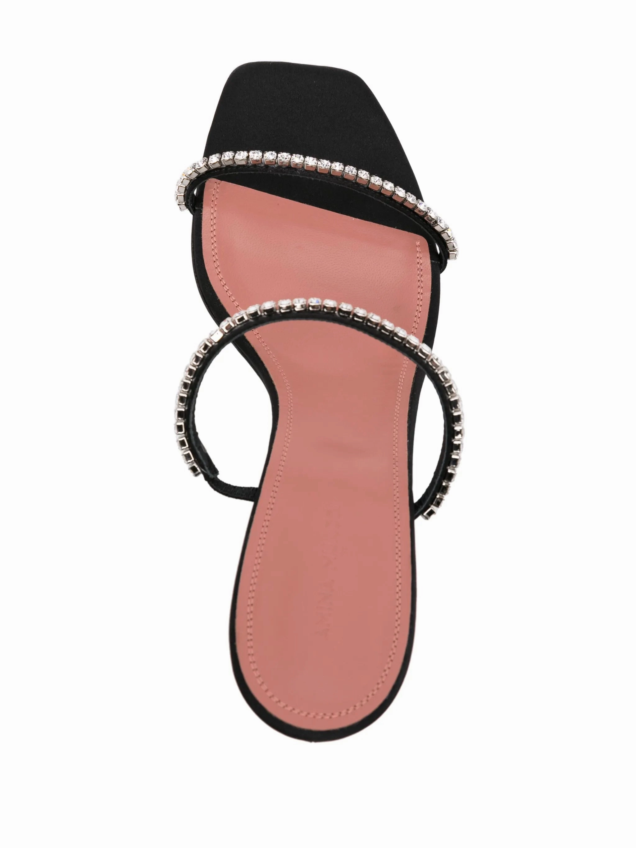 Sandals With Small Platform Gilda 70mm satin sandals