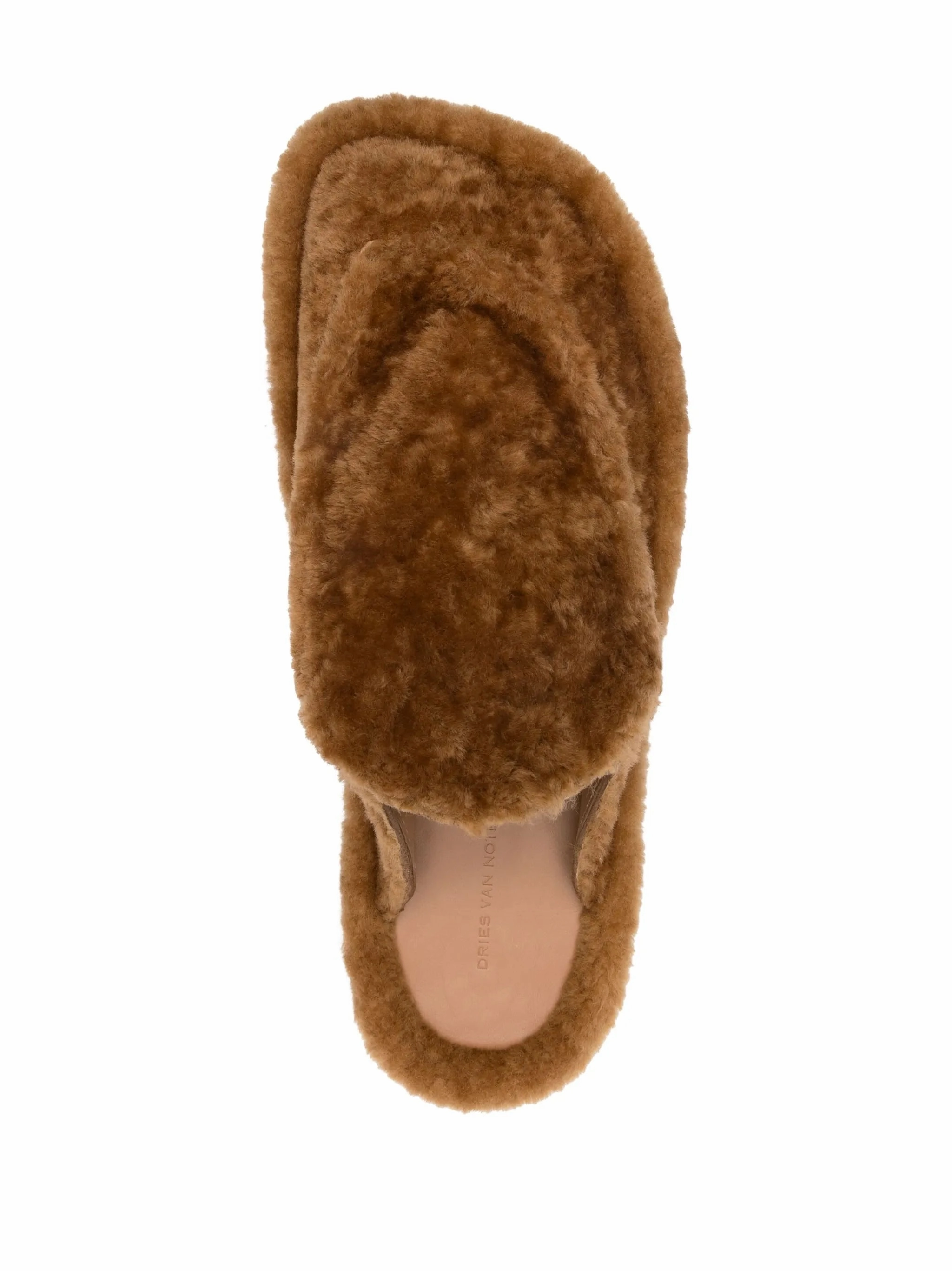 Africa Slippers faux-fur slippers