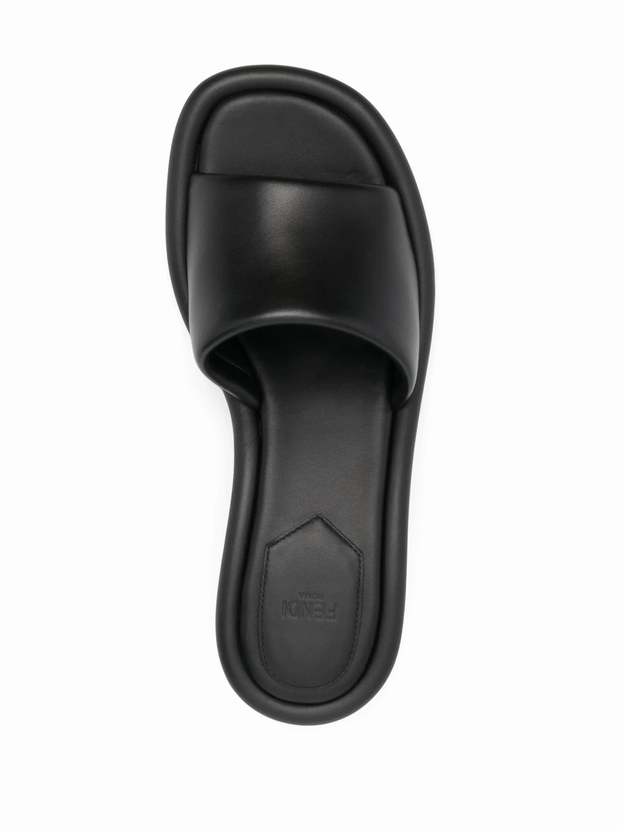 Sherpa Sandals 55mm leather logo-detail sandals