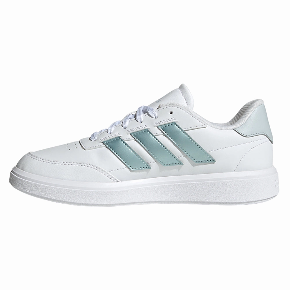 Adidas Shoes Rod Laver Courtblock Metallic Lace Up Sneakers