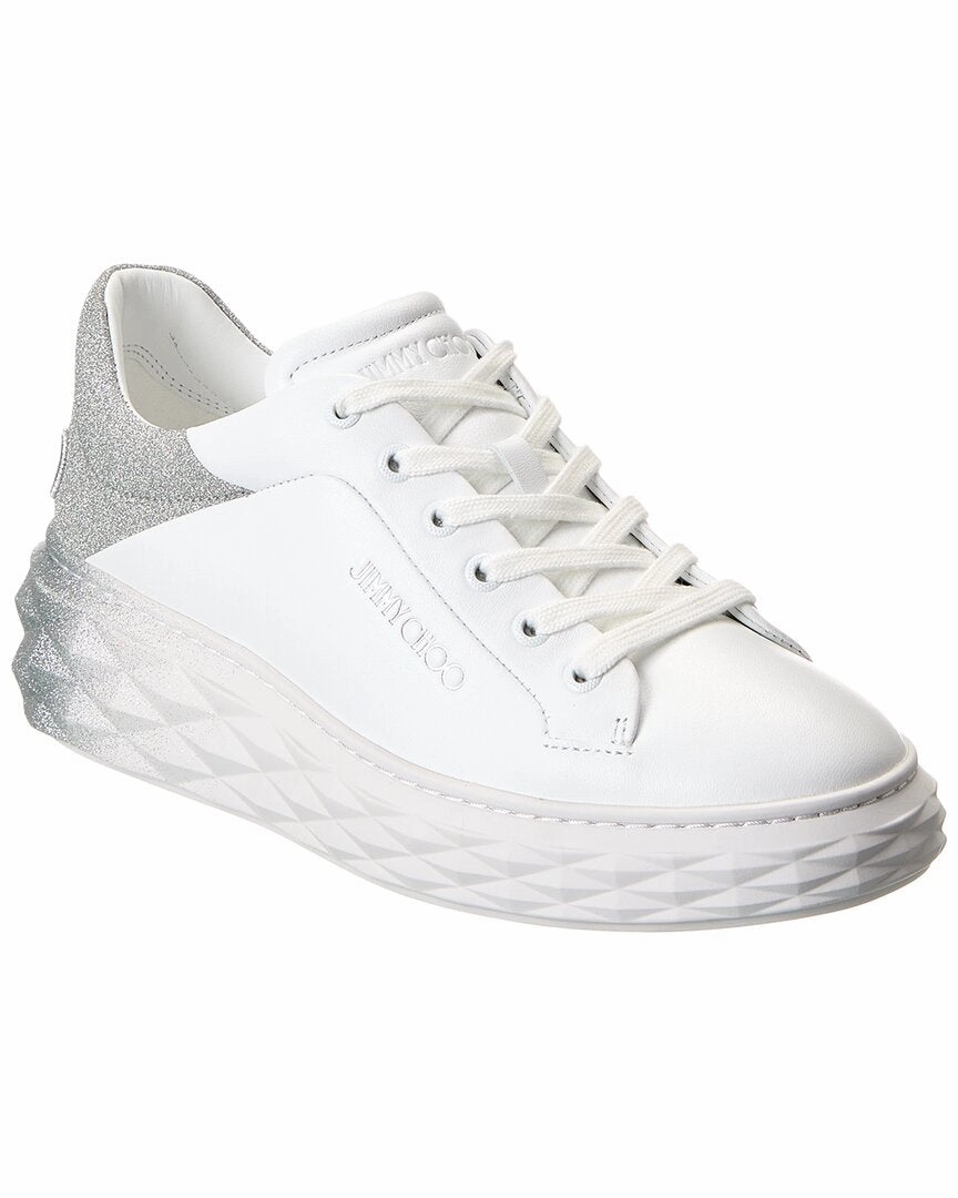 Rocker Sneakers Jimmy Choo Diamond Maxi/F II Leather Sneaker