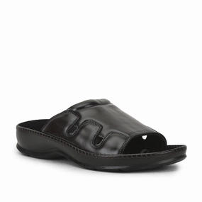 Coolers Brown Casual Slippers For Men META-2 By Liberty Urban Outfitters Slippers