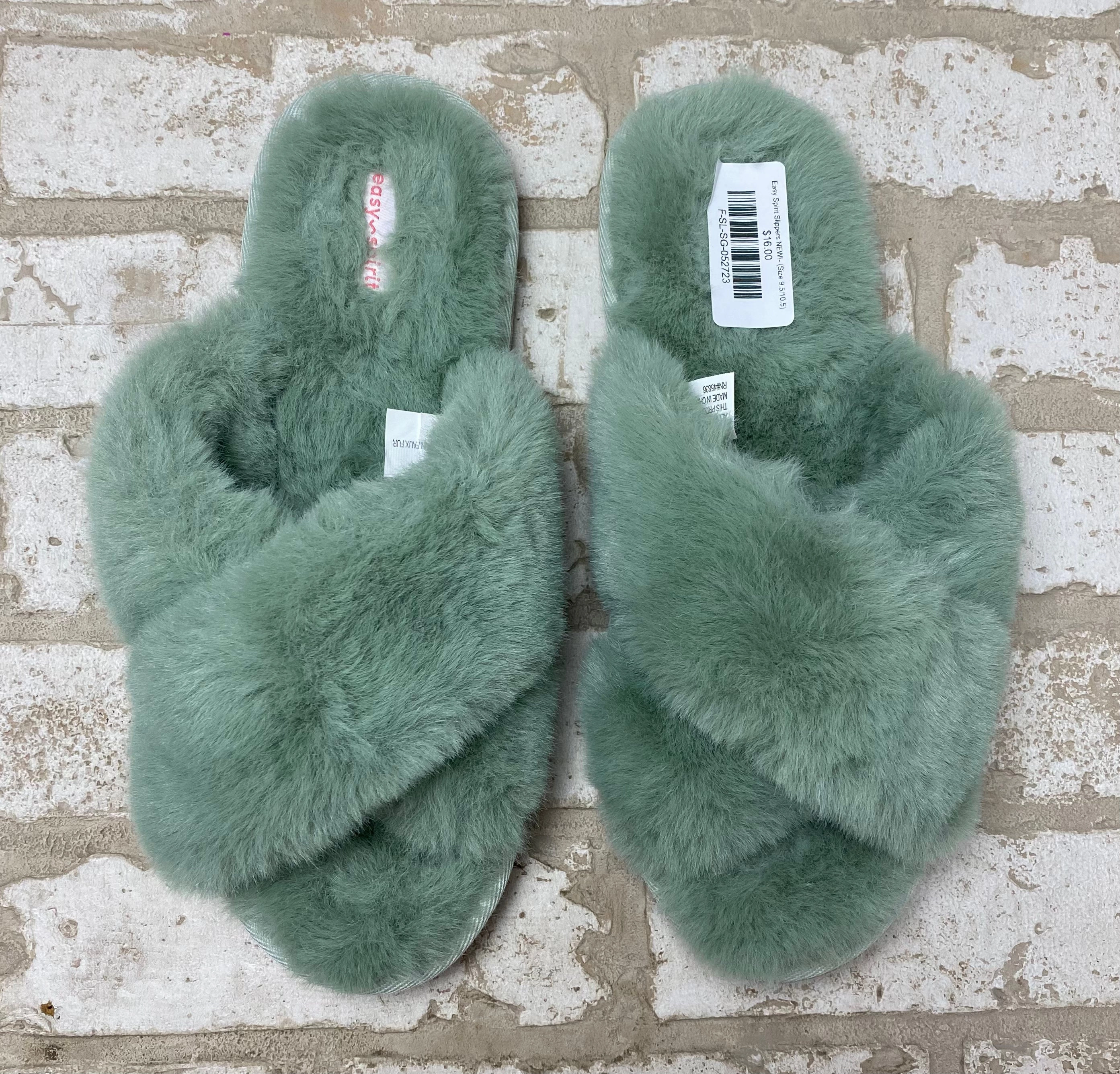 Sequin House Slippers Easy Spirit Slippers NEW!- (Size 9.5/10.5)
