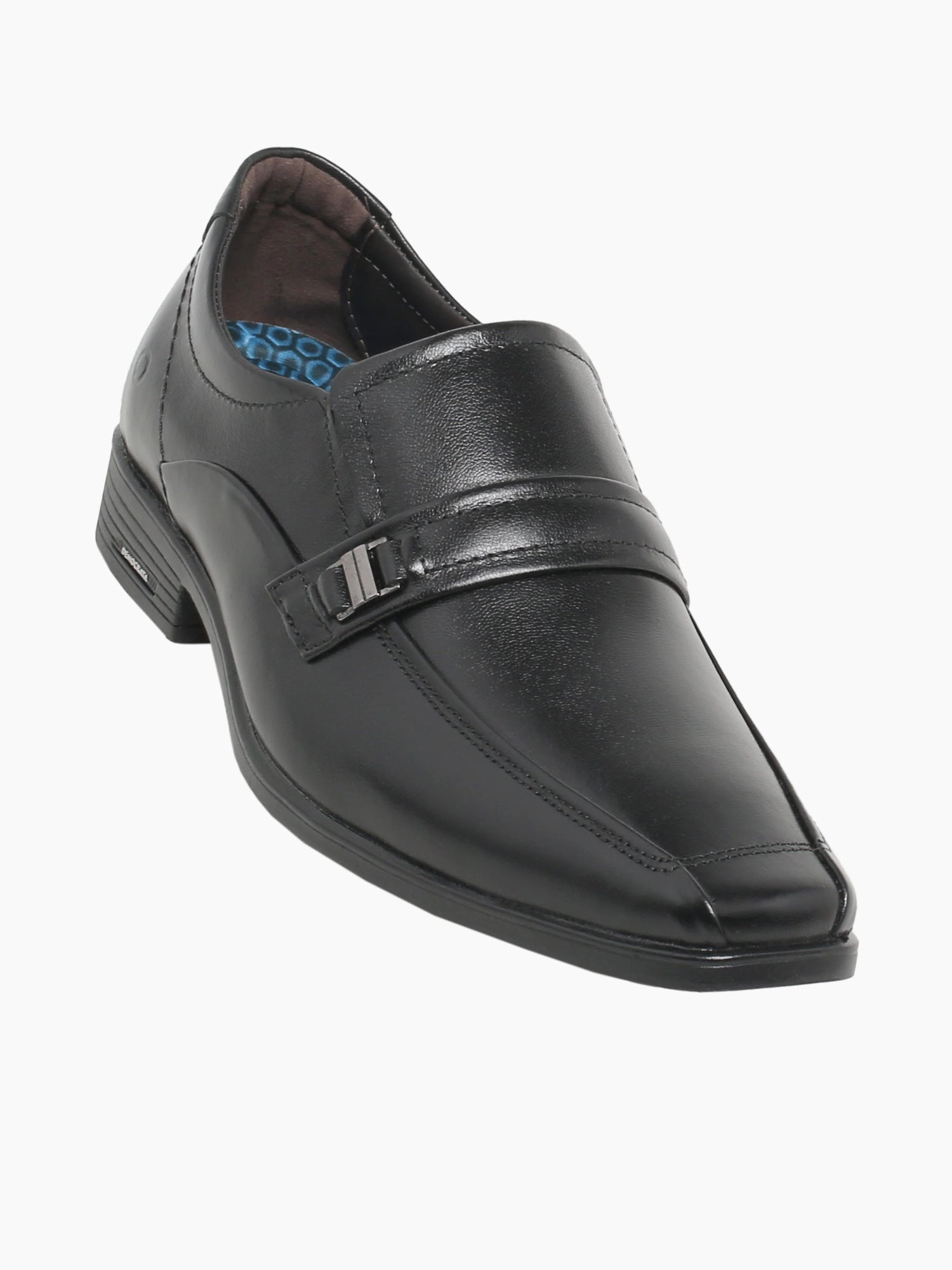 250102001 Negro Lea Zero Drop Loafers