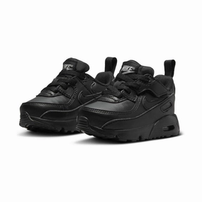 Nike Air Max 90 EasyOn 'Triple Black' Baby/Toddler Shoes Kobe Nike Shoes