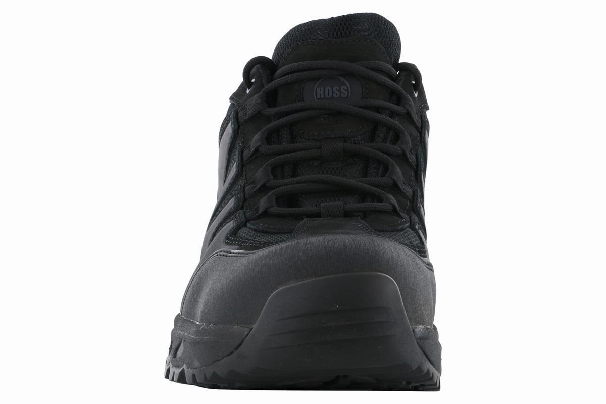 Hoss Eric Lo Aluminum Safety Toe Black Boots Frye