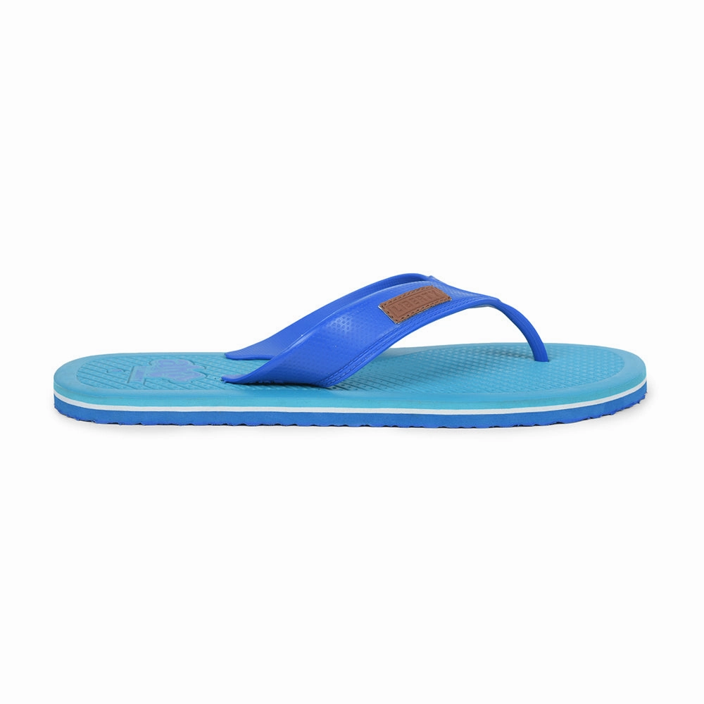 Boston Slippers A-HA Casual Sky Blue Flip-Flops For Men HARRISON By Liberty