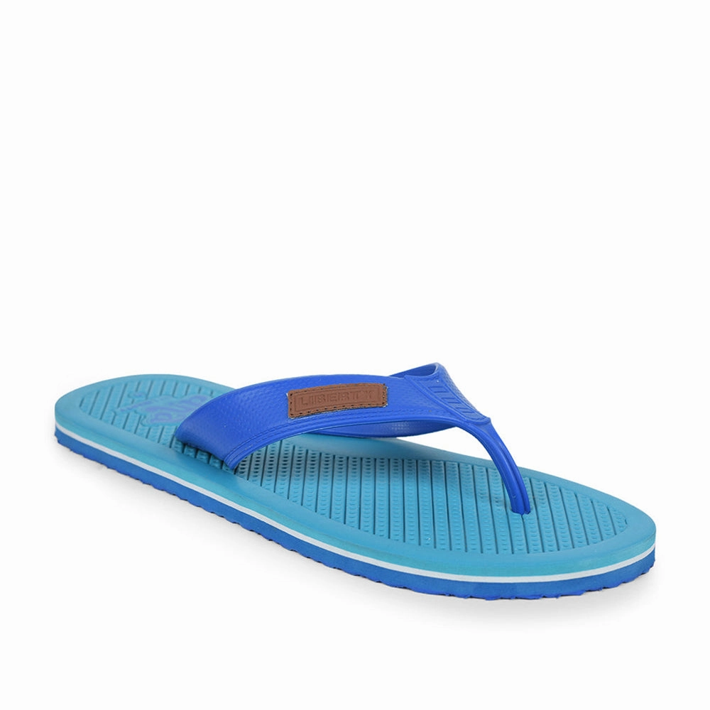 Slippers Slippers A-HA Casual Sky Blue Flip-Flops For Men HARRISON By Liberty
