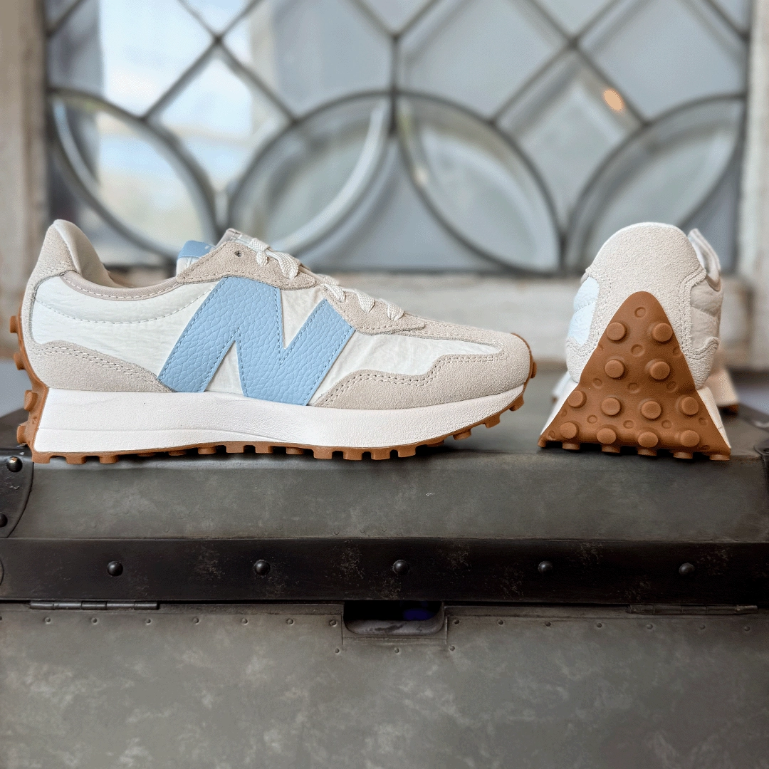 Sneakers New Balance New Balance 327 Timberwolf Light Chrome Blue Women's