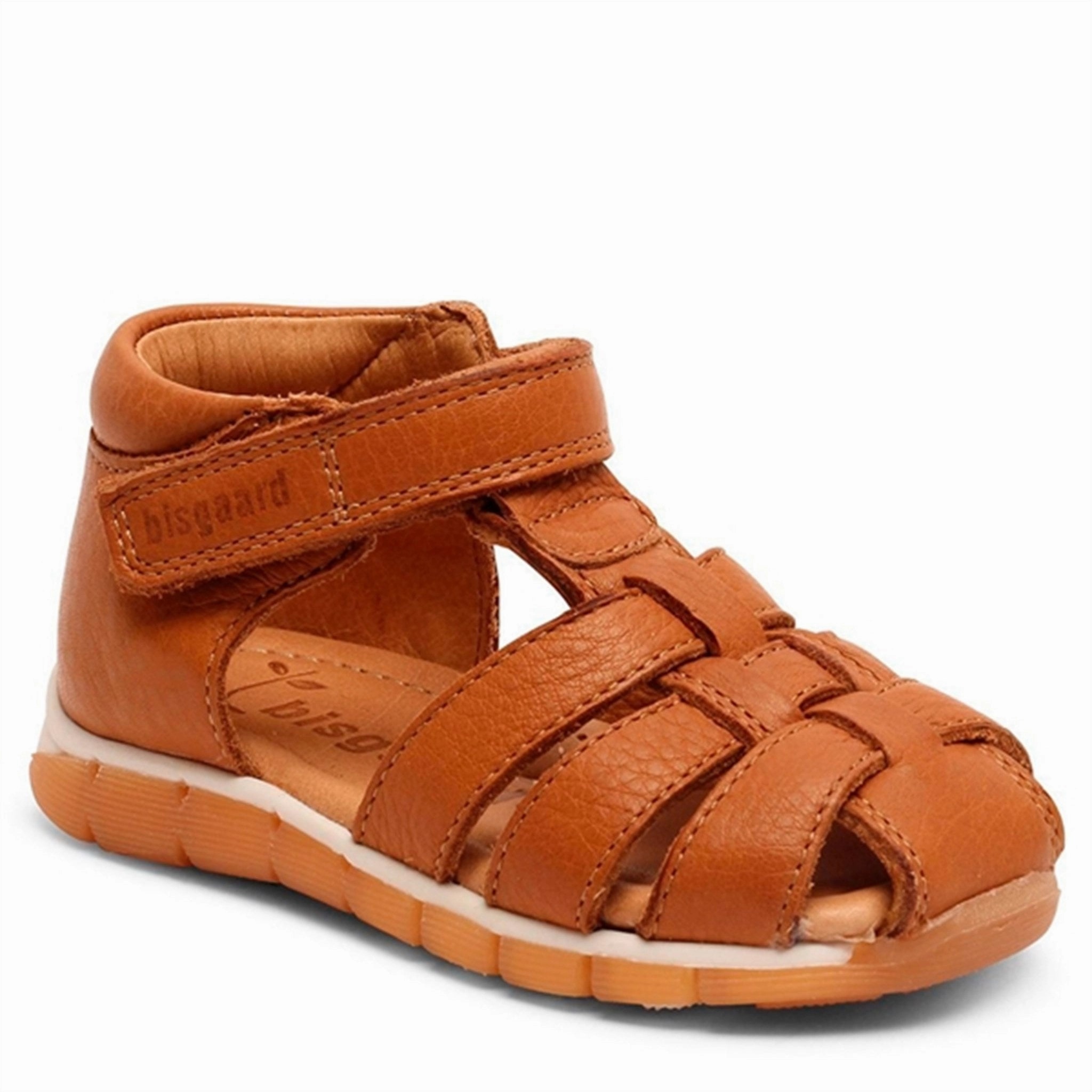 Bisgaard Billie Sandal Cognac Navy Flat Sandals