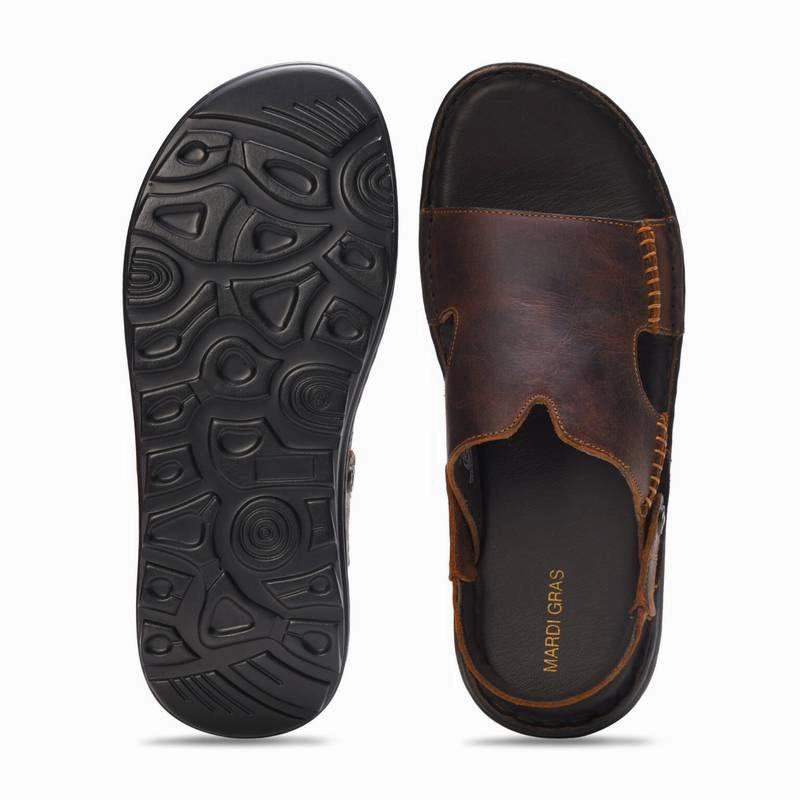 Sandals From Walmart Caicedo Leather Strap Sandals