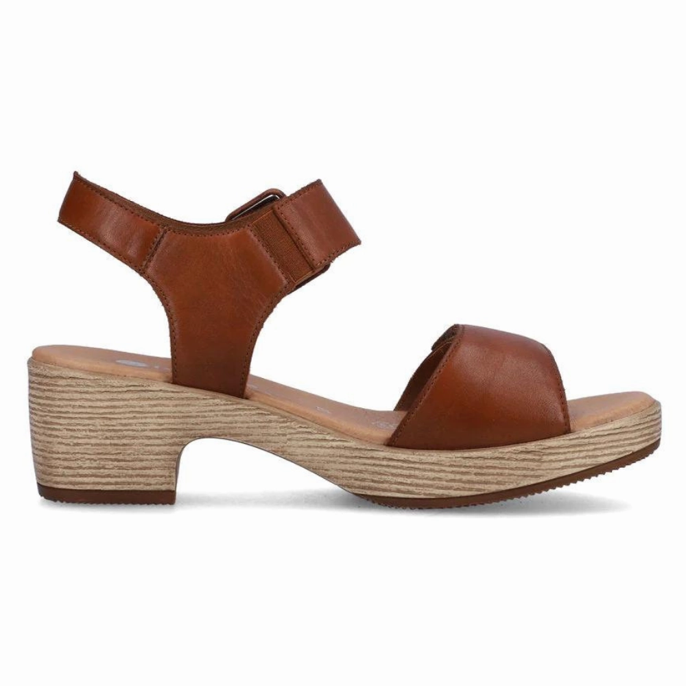 Sandals Thongs Remonte D0N52 Muskat Leather Sandal (Women's)